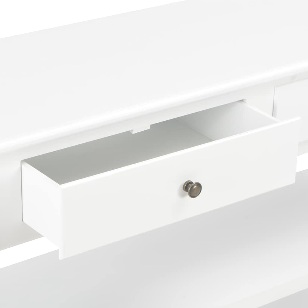 vidaXL Dressoir 110x35x80 cm MDF wit