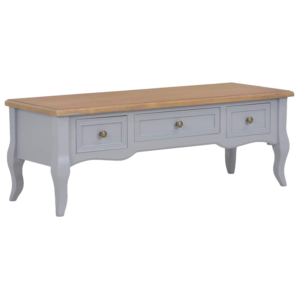 vidaXL TV cabinet 100x35x35 cm solid pine wood white