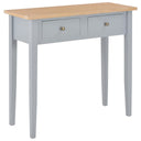 vidaXL Side Cabinet with 2 Drawers White