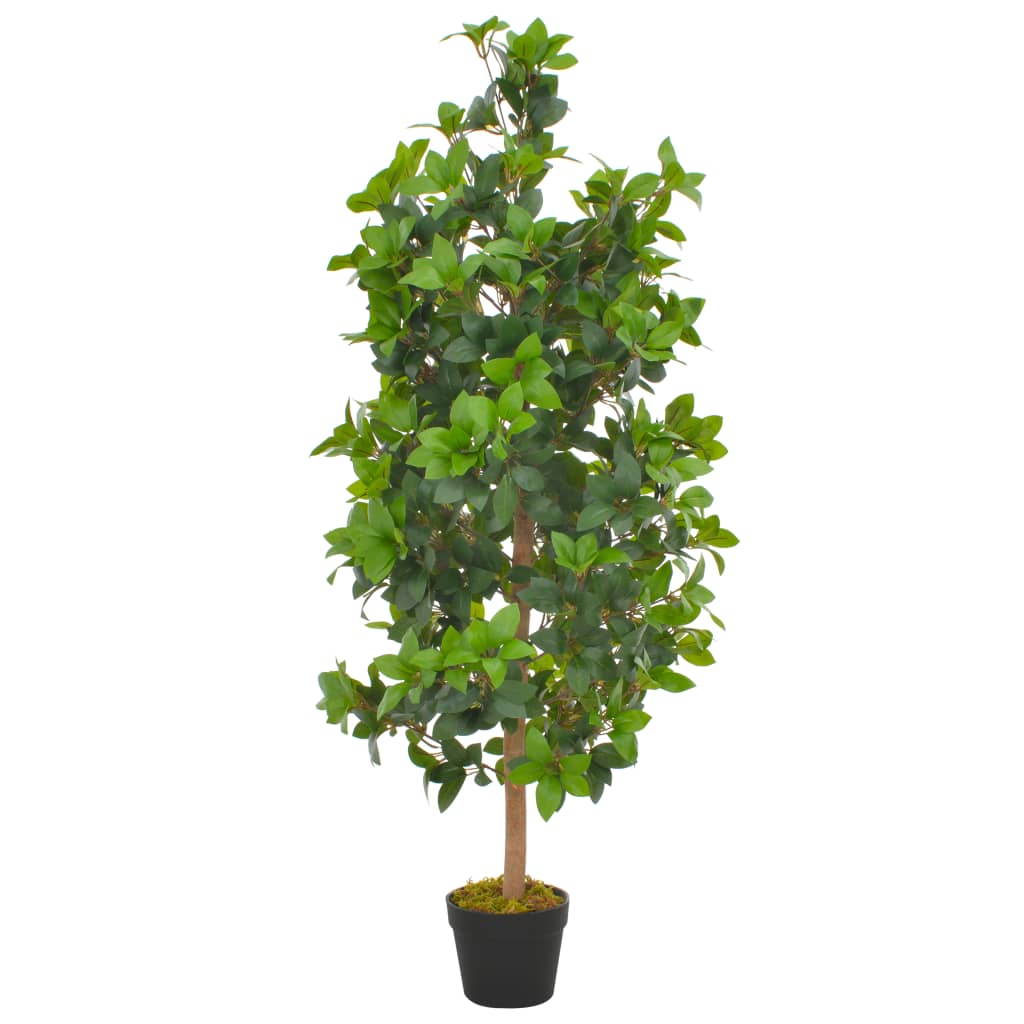 vidaXL Kunstplant met pot laurierboom 40 cm groen