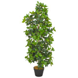 vidaXL Kunstplant met pot laurierboom 40 cm groen