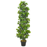 vidaXL Kunstplant met pot laurierboom 40 cm groen
