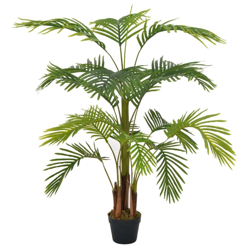vidaXL Artificial plant with pot palm 70 cm green