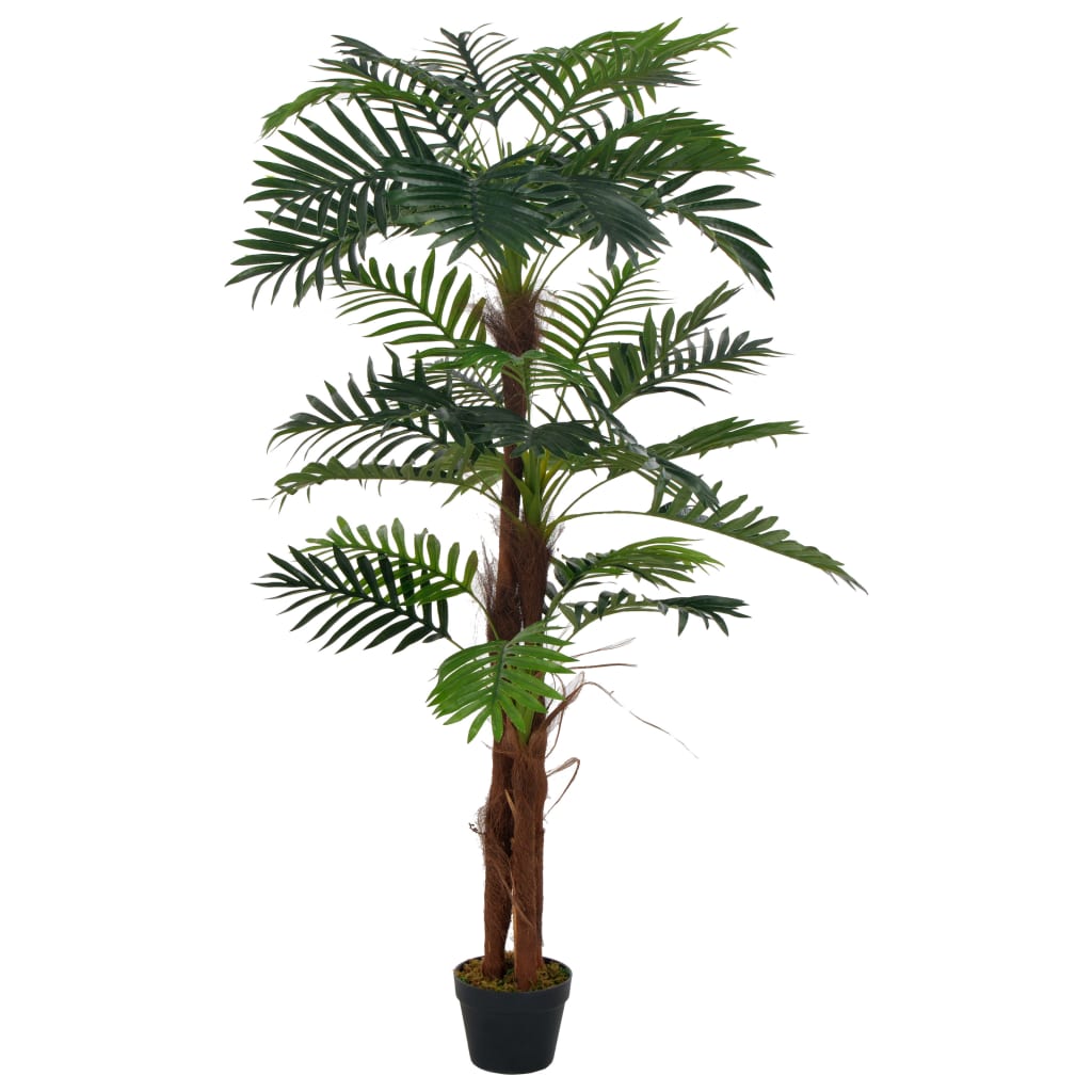 vidaXL Artificial plant with pot palm 70 cm green