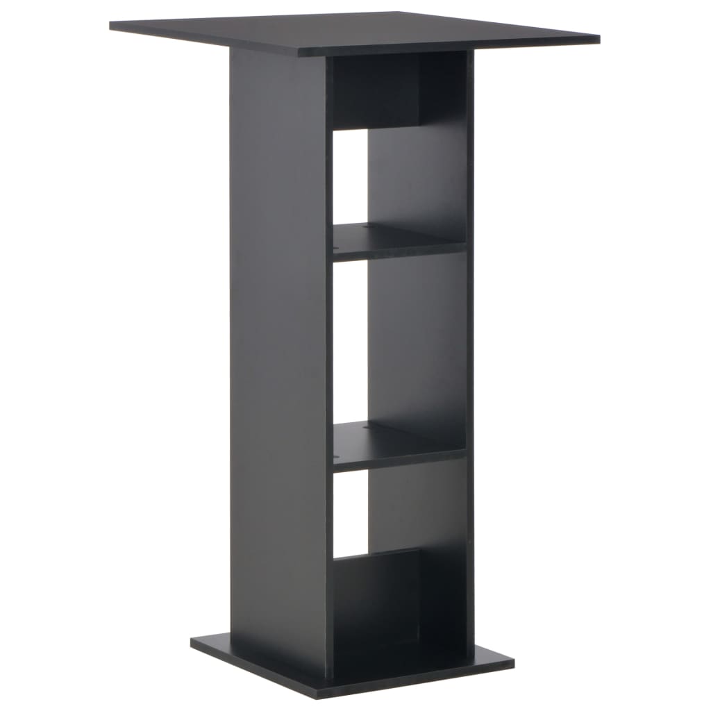 vidaXL Bartafel 60x60x110 cm blanc