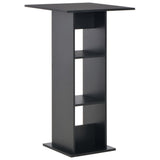 vidaXL Bartafel 60x60x110 cm blanc