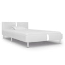 vidaXL Bedframe kunstleer zwart 120x200 cm