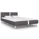 vidaXL Bedframe kunstleer zwart 120x200 cm