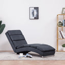 vidaXL Chaise Lounge Faux Suede Brown