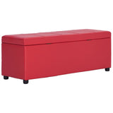 vidaXL Opbergbank lang hout wit