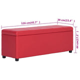 vidaXL Opbergbank lang hout wit