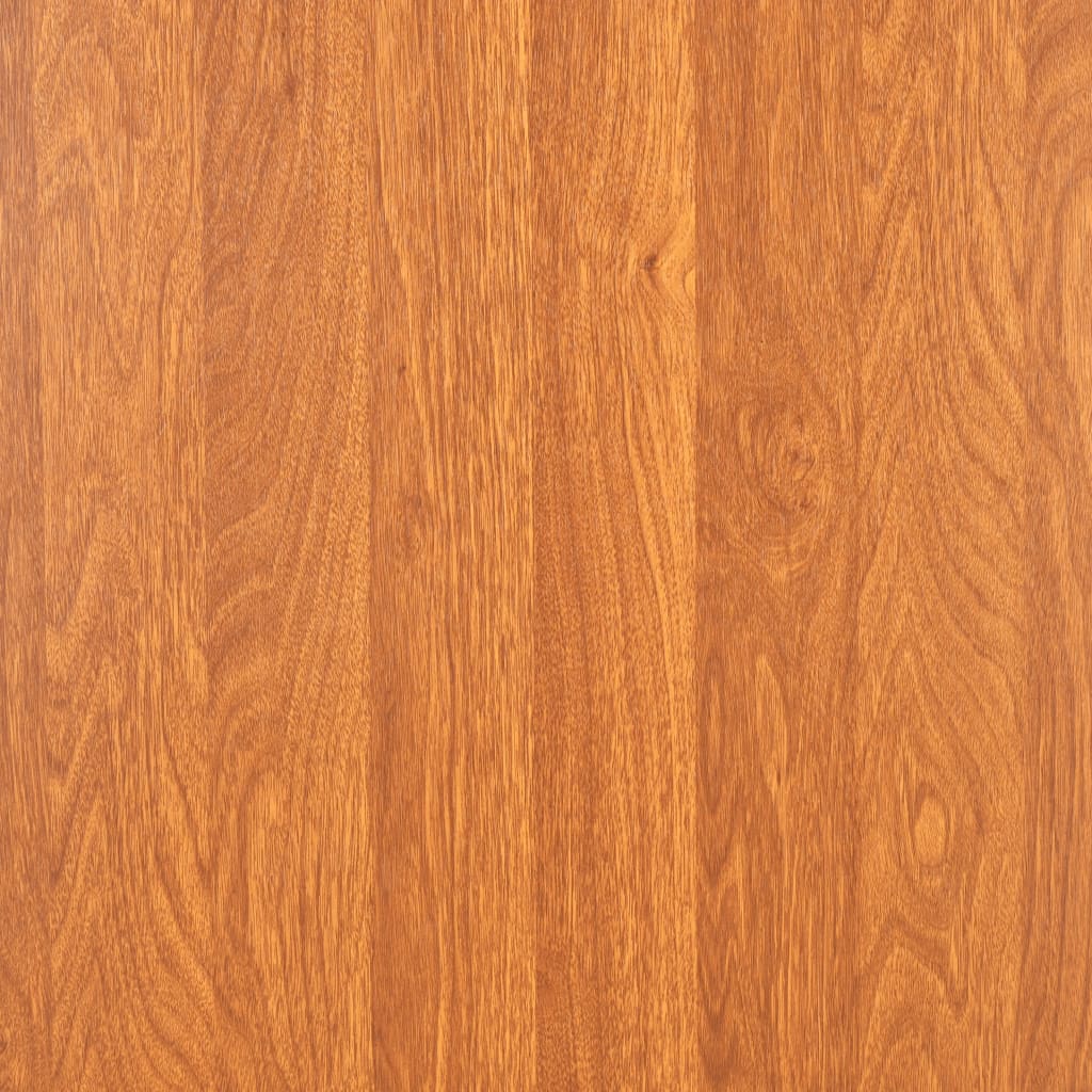 vidaXL 7-delige Eethoek MDF en staal bruin