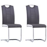 vidaXL Eetkamerstoelen 4 st art noir