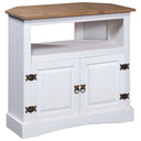 vidaXL Wandtafel Mexicaans grenenhout Corona-stijl 80x43x78 cm