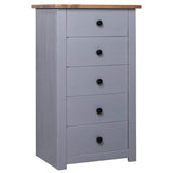 vidaXL Dressoir Panama Range 46x40x89 cm grenenhout