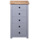 vidaXL Dressoir Panama Range 46x40x89 cm grenenhout
