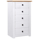 vidaXL Dressoir Panama Range 46x40x89 cm grenenhout