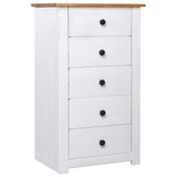 vidaXL Dressoir Panama Range 46x40x89 cm grenenhout