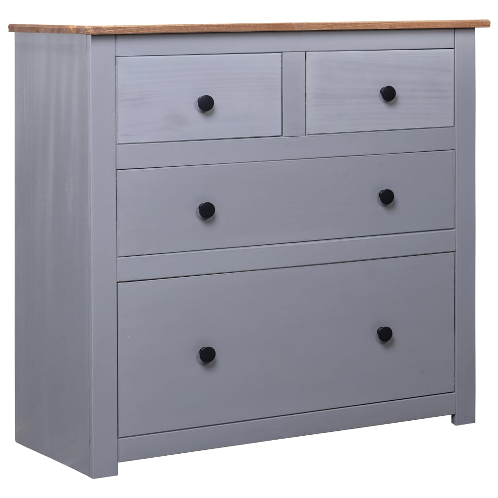 vidaXL Dressoir Panama Range 80x40x83 cm grenenhout