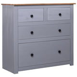 vidaXL Dressoir Panama Range 80x40x83 cm grenenhout