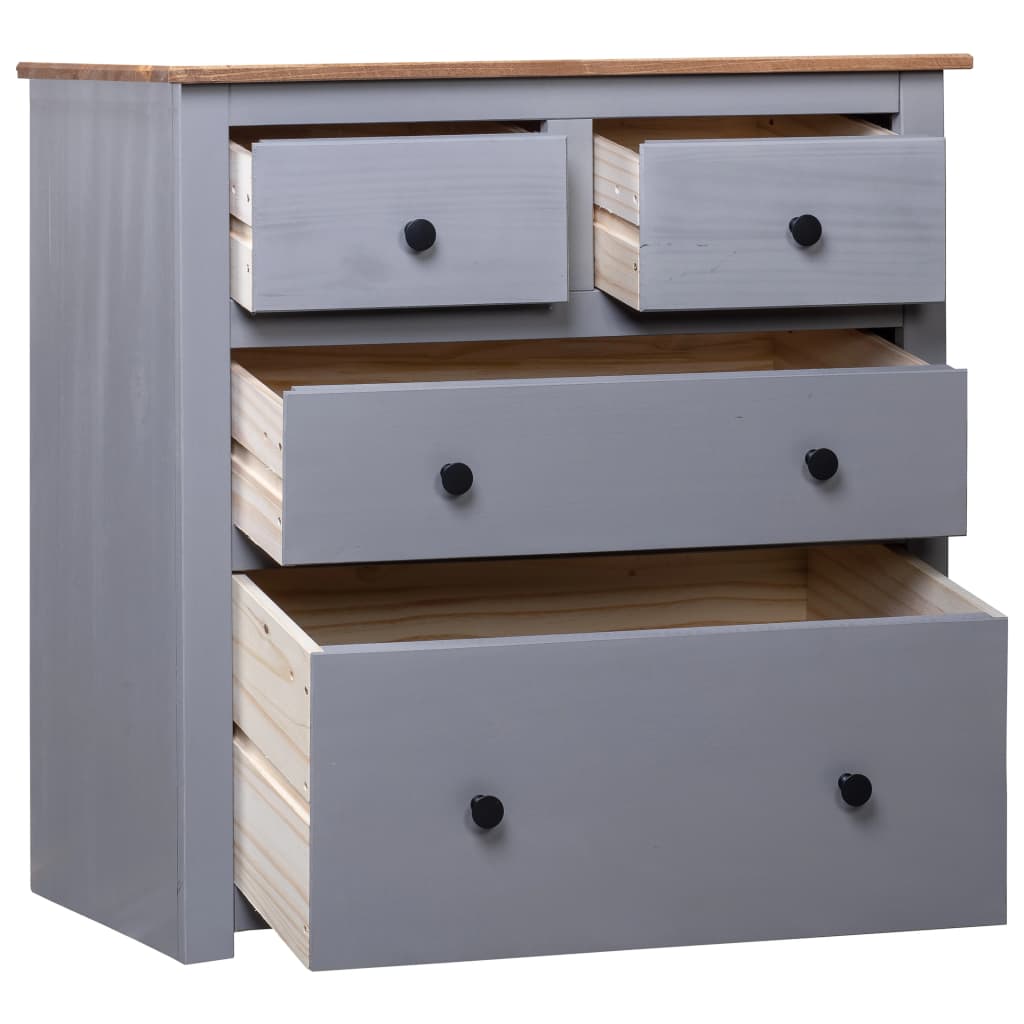 vidaXL Dressoir Panama Range 80x40x83 cm grenenhout