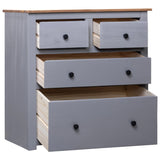 vidaXL Dressoir Panama Range 80x40x83 cm grenenhout