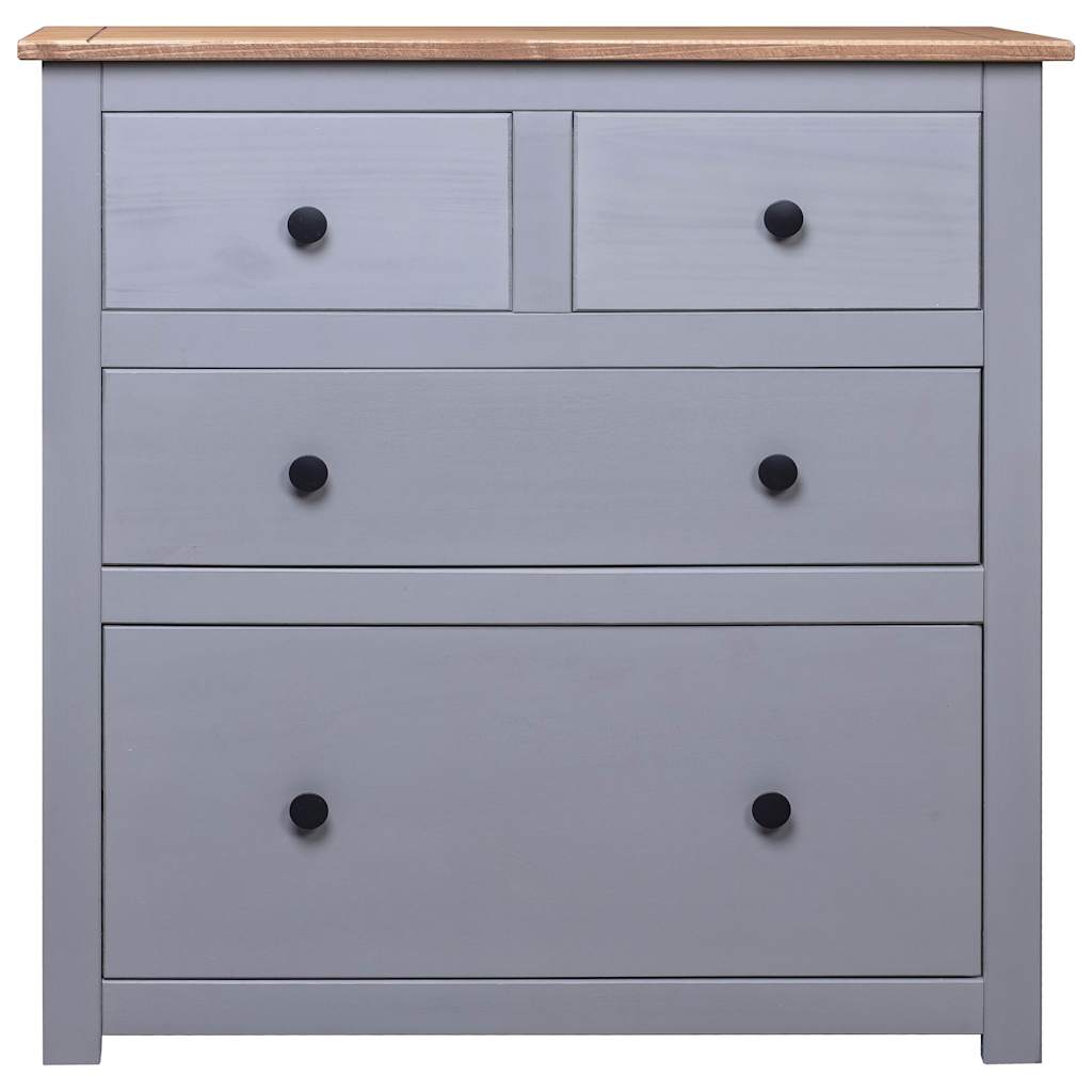 vidaXL Dressoir Panama Range 80x40x83 cm grenenhout