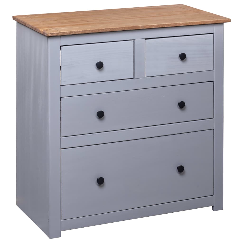 vidaXL Dressoir Panama Range 80x40x83 cm grenenhout