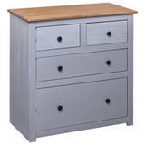 vidaXL Dressoir Panama Range 80x40x83 cm grenenhout