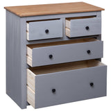 vidaXL Dressoir Panama Range 80x40x83 cm grenenhout