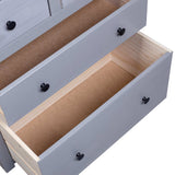 vidaXL Dressoir Panama Range 80x40x83 cm grenenhout