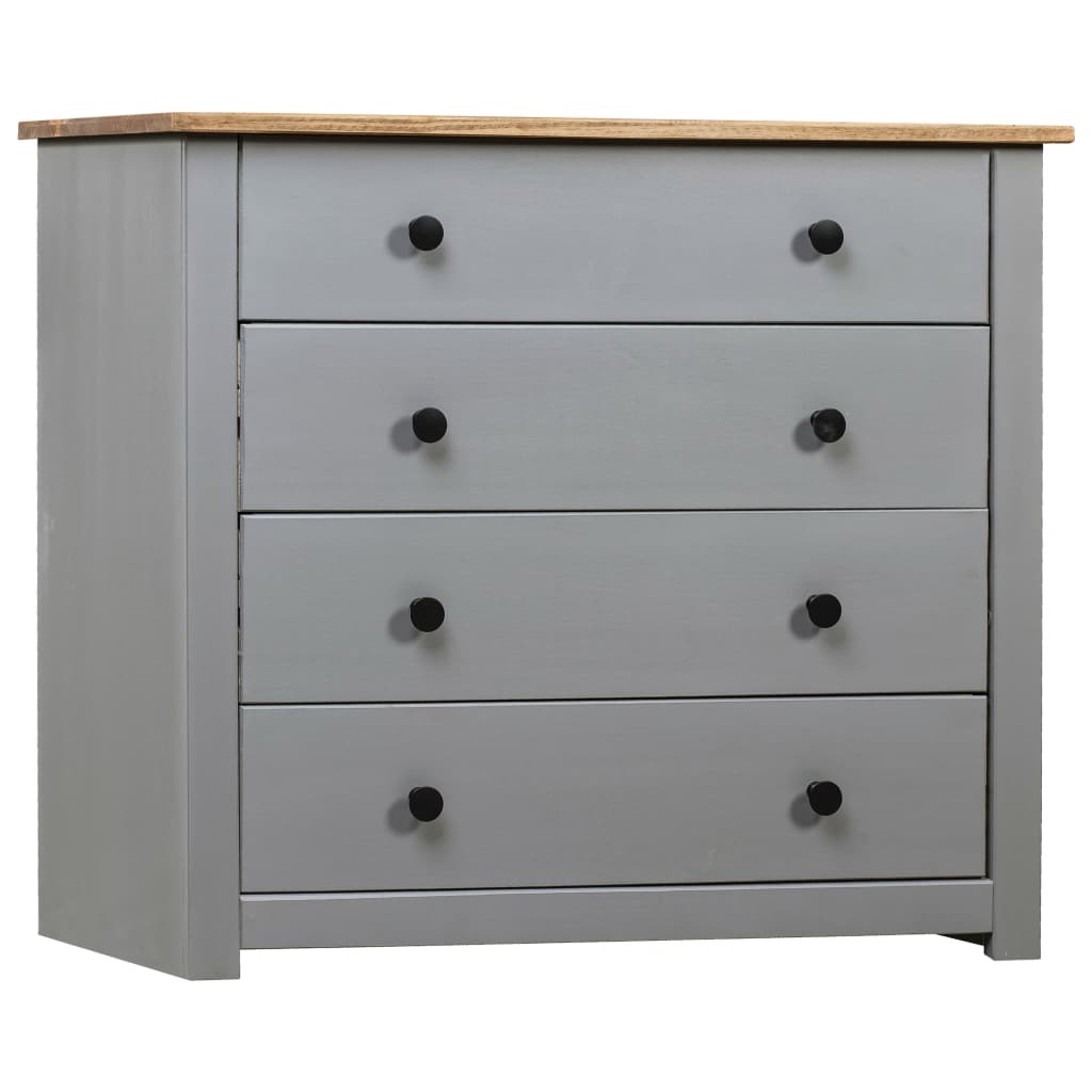 vidaXL Bijzetkast Panama Range 80x40x73 cm grenenhout