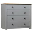 vidaXL Bijzetkast Panama Range 80x40x73 cm grenenhout