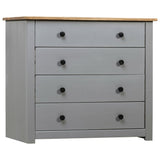 vidaXL Bijzetkast Panama Range 80x40x73 cm grenenhout