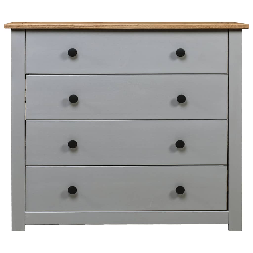 vidaXL Bijzetkast Panama Range 80x40x73 cm grenenhout