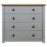 vidaXL Bijzetkast Panama Range 80x40x73 cm grenenhout