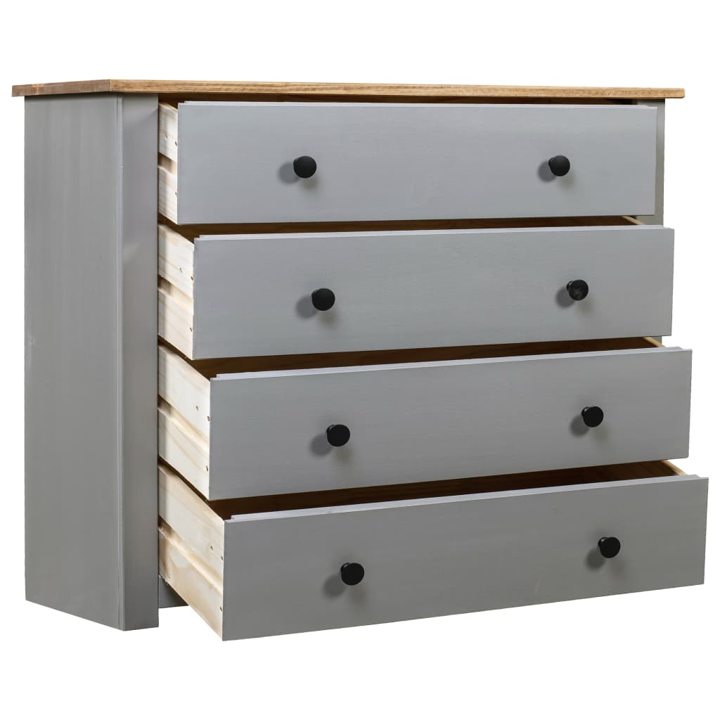 vidaXL Bijzetkast Panama Range 80x40x73 cm grenenhout
