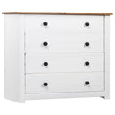 vidaXL Bijzetkast Panama Range 80x40x73 cm grenenhout