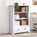 vidaXL Boekenkast Panama Range 80x35x110 cm massief grenenhout