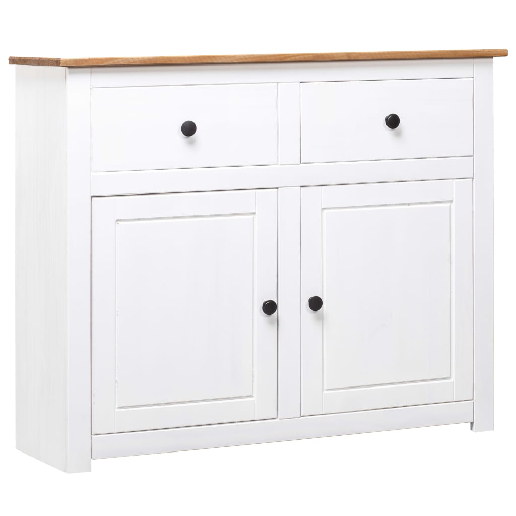 vidaXL Sideboard Panama Range 93x40x80 cm Solid Pine Wood