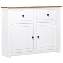 vidaXL Sideboard Panama Range 93x40x80 cm Solid Pine Wood
