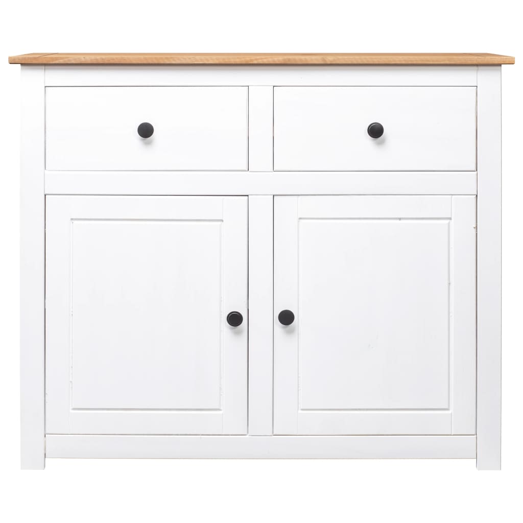 vidaXL Sideboard Panama Range 93x40x80 cm Solid Pine Wood
