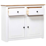 vidaXL Sideboard Panama Range 93x40x80 cm Solid Pine Wood