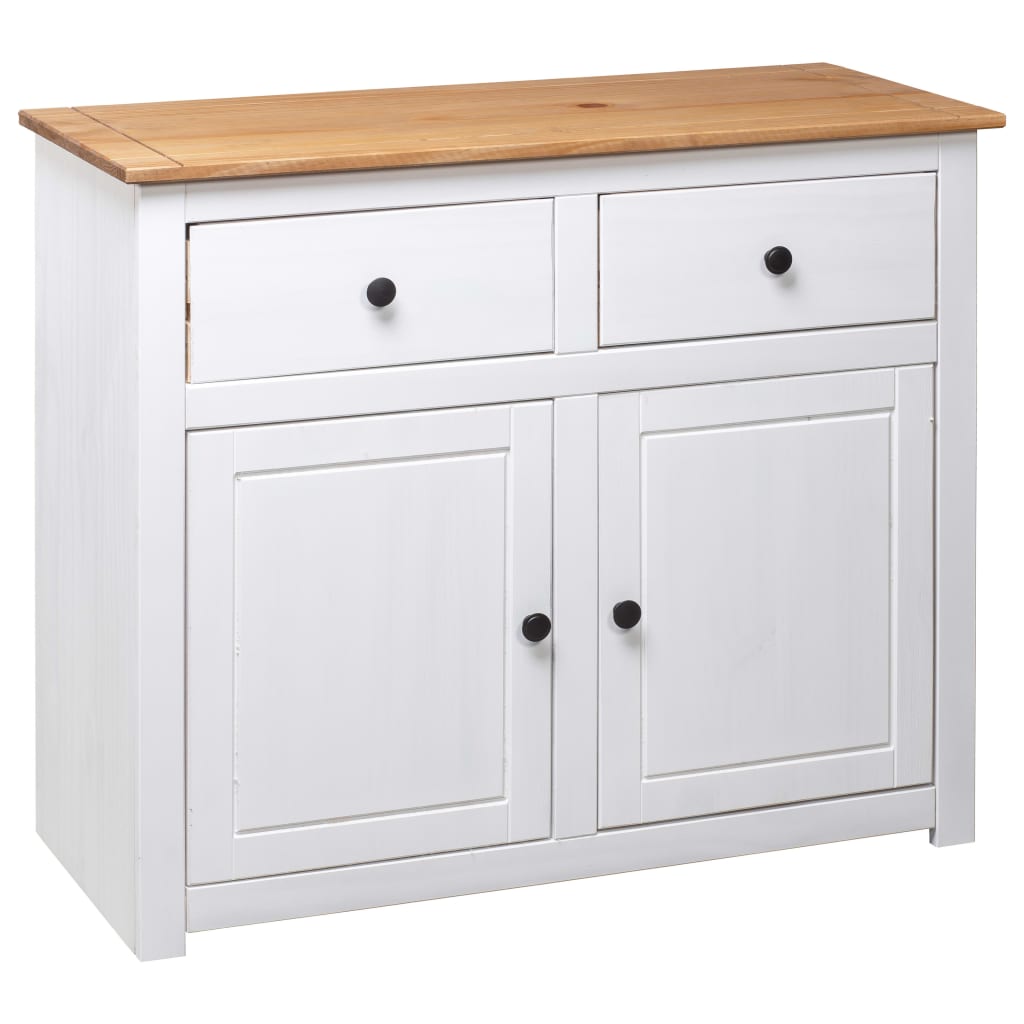 vidaXL Sideboard Panama Range 93x40x80 cm Solid Pine Wood