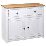 vidaXL Sideboard Panama Range 93x40x80 cm Solid Pine Wood