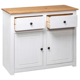 vidaXL Sideboard Panama Range 93x40x80 cm Solid Pine Wood
