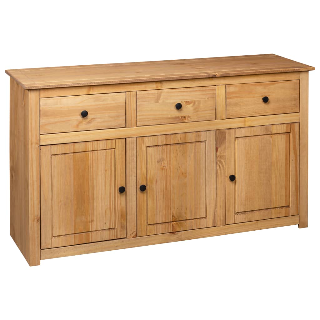 vidaXL Sideboard Panama Range 135x40x80 cm solid pine wood