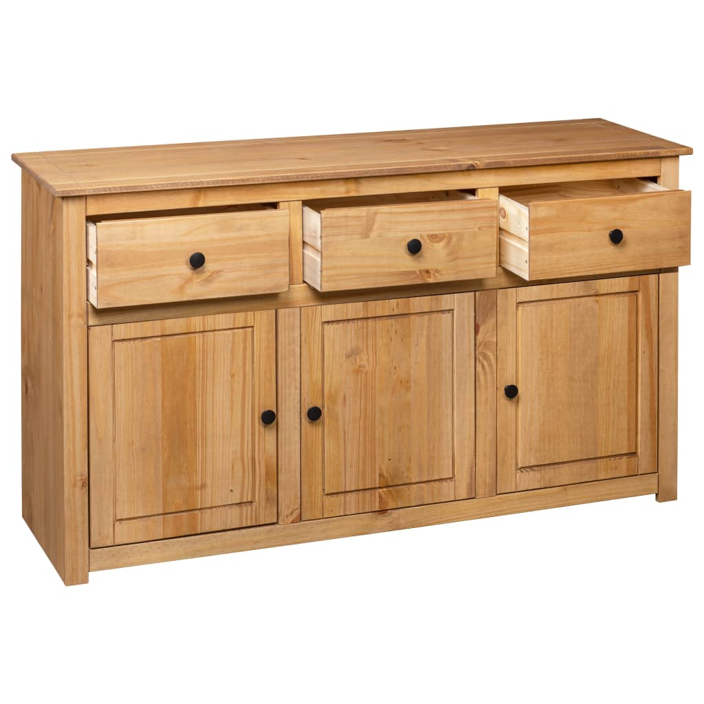vidaXL Sideboard Panama Range 135x40x80 cm solid pine wood