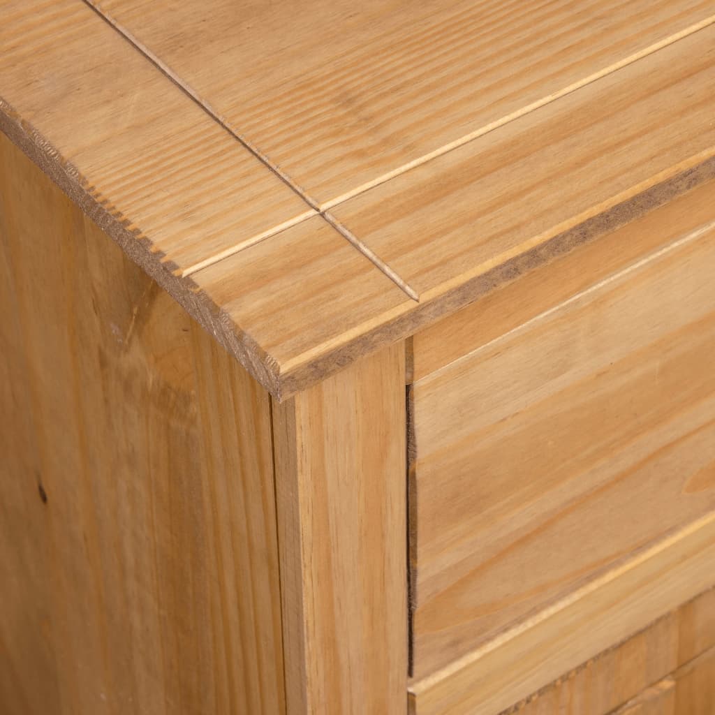 vidaXL Sideboard Panama Range 135x40x80 cm solid pine wood