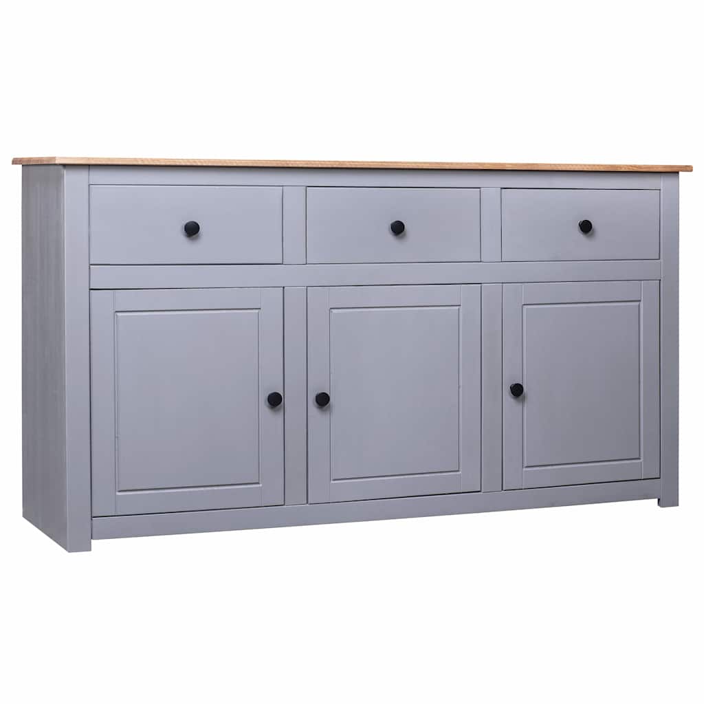 vidaXL Sideboard Panama Range 135x40x80 cm solid pine wood